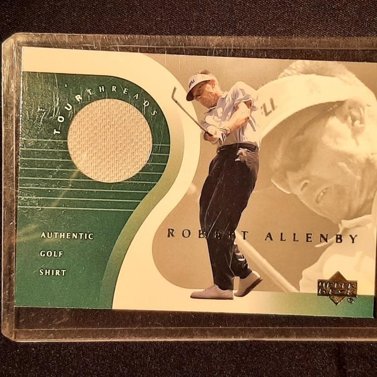 Robert Allenby Golf Shirt Patch Card