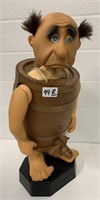 Vintage Novelty Man in Barrel(12"H)