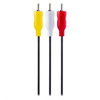 Philips 6' Composite A/V Cable - Yellow/White/Red