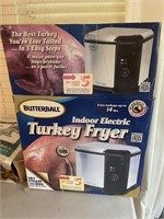 New indoor electric turkey fryer