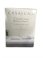 Casaluna3 serene foam mattress topper