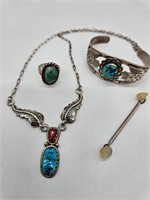 Silvertone Jewelry (4)