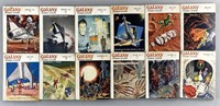Galaxy Science Fiction 1953 Fully Year 12 Issues