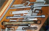 Wrenches, socket wrenches, some Craftsman