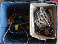 Extension cords & misc wire