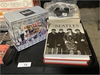 The Beatles Antholgy VHS Set & Coffee Table Book.