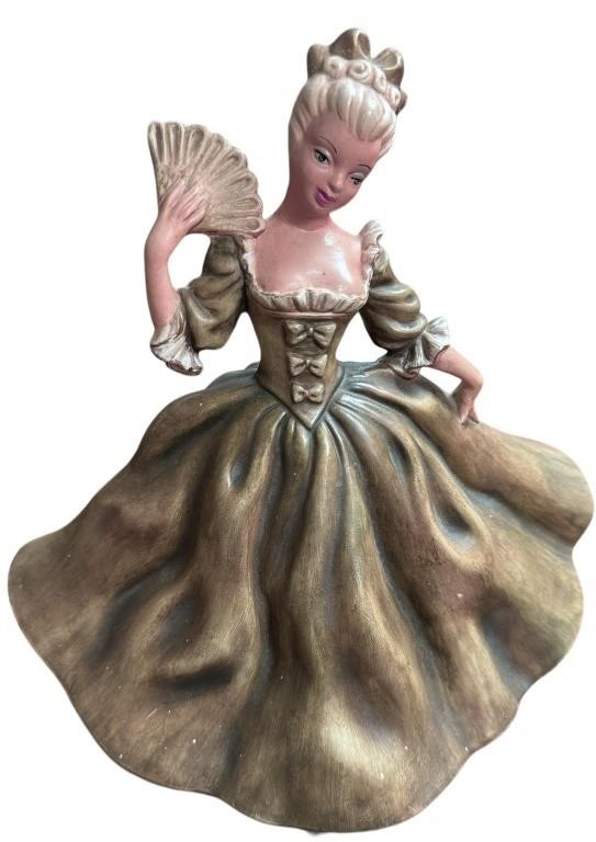 1970 Victorian Lady Figurine