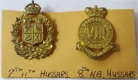 Vintage Hussars Badges