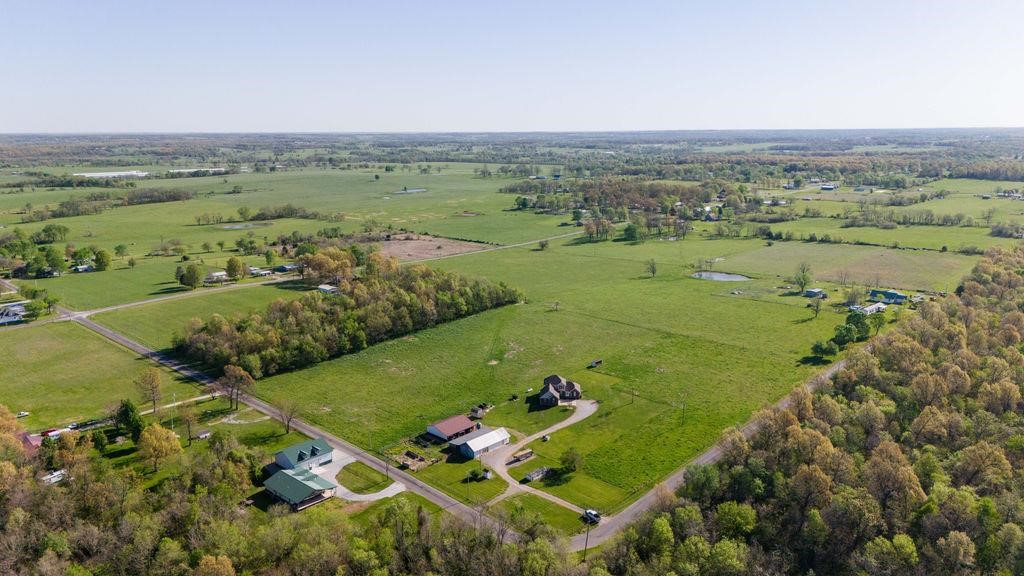 Tract 1: House/Barns & 10 +/- Acres