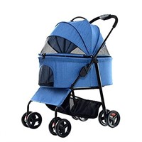 Pet Strollers for Small and Medium Dogs Cats Fold