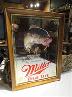 Miller High LIfe Bass Mirror
