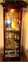 China Display Cabinet - lighted - with glass