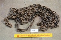 Log Chain, Hooks on Each End - Approx. 20ft. L