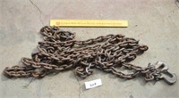 Log Chain, Hooks on Each End - Approx. 18ft. L