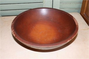 Munising wooden dough bowl