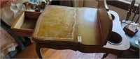 Vintage Table with hidden compartments 28 1/2