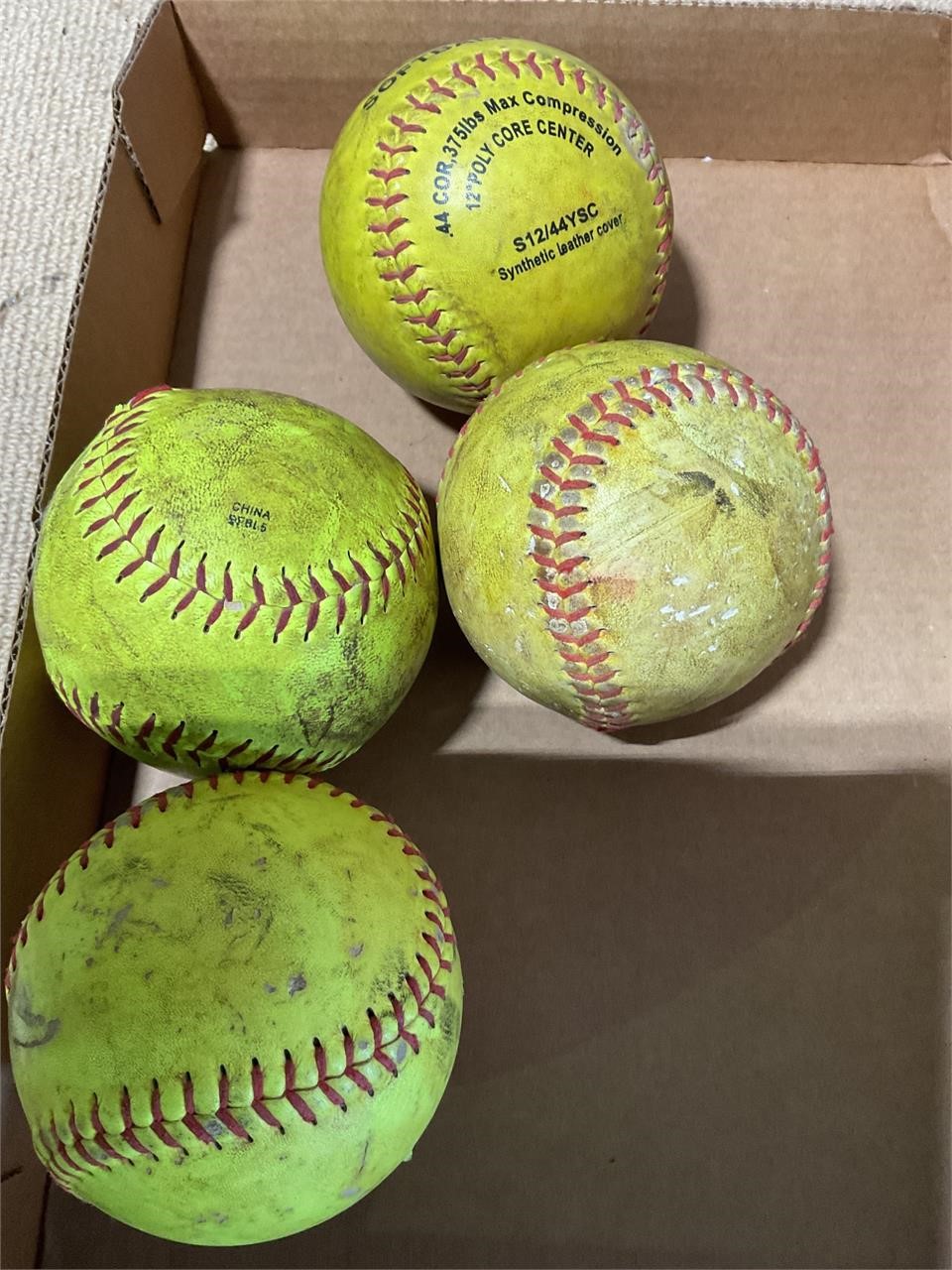 4 Softballs