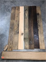 7pc 48"x8" Reclaimed Wood