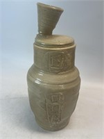 Chinese Bedside Water Jar with Cup on Lid