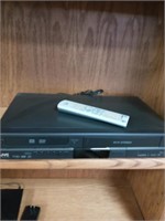 JVC DVD player& VHS with remote