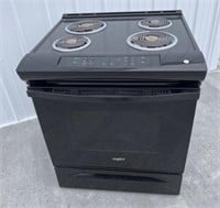 Whirlpool electric stove (does need plug-in)
