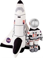 Dazmers 10-in Stuffed Space Shuttle and Astronaut