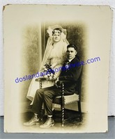 Antique Wedding Photo (17 x 14)