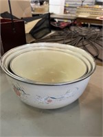 Enamel bowls