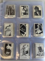 127pc 1963 Monster Laffs Midgees Trading Cards