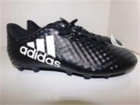 102 ADIDAS BLACK/WHITE CLEATS - WOMEN'S SIZE 8.5