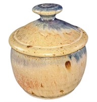 Hand Made Ceramic Candy Jar With Lid