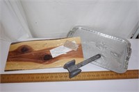 Rodney Kent Hammered Aluminium Tray and more.