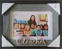 #1 Teacher Picture Frame (New)