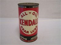 KENDALL GEAR LUBE ONE LB. CAN-  EMBOSSED TOP-
