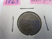 1863 Variety 2 Indian Head - (Going by writing o