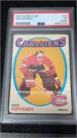 Ken Dryden PSA Rookie Card 1971 #45 Card