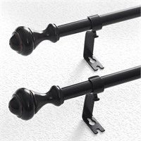 AS IS-NICETOWN Window Curtain Rods 48-86"