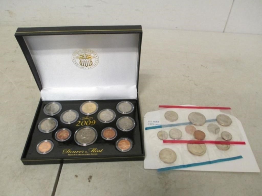 Collection of U.S. Uncirculated Coin Sets 2009
