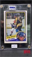 Doug Gilmour St. Louis Blues rookie card