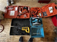 Asst. Of Power Tools With Cases