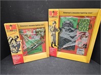 2- GI Joe Action Marine Accessories  2003