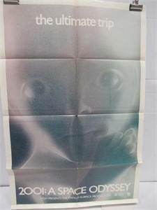 2001: A Space Odyssey One-Sheet Movie Poster