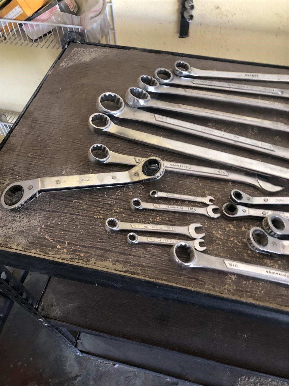 Open and box end wrenches #115