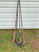 4 fly fishing poles