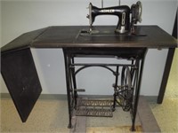 Antique Kohler Treadle Sewing Machine Cast Iron