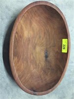 DOUGH BOWL, SIGNED/DATED