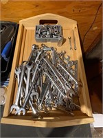 Bin full of wrenches