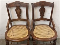Vintage Chairs with Cane Seats
