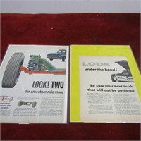 1950's-60's Ford Truck magazine ads.