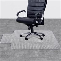 TN8520  45"x53" Chair Mat for Carpet, Clear